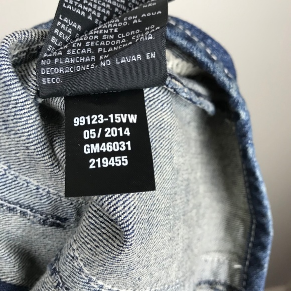 Harley Davidson Denim Blue Jean Vest Women's Small - Picture 7 of 7